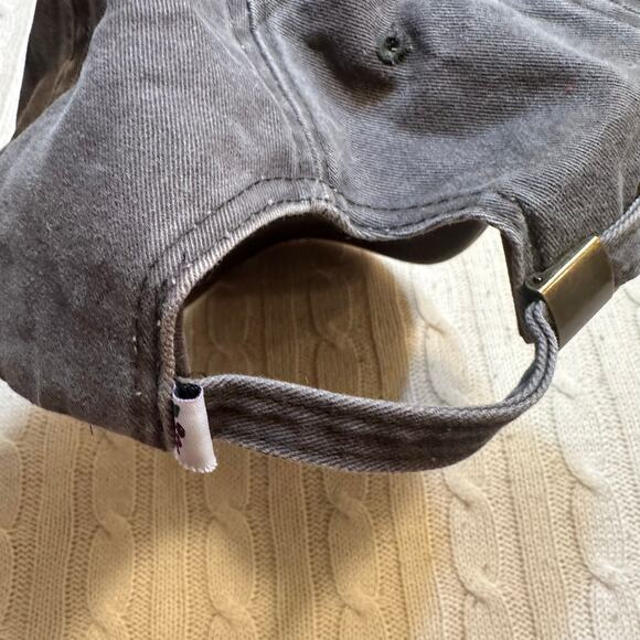 Martha's Vineyard Gray Adjustable Cotton Baseball Cap - Picture 5 of 6